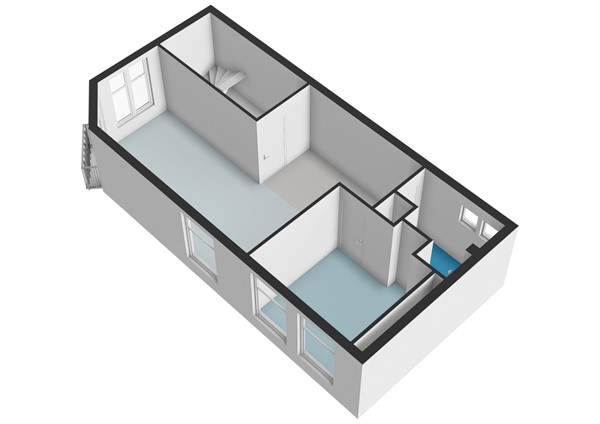 Floor plan - Toldwarsstraat 2-1, 1073 RR Amsterdam 